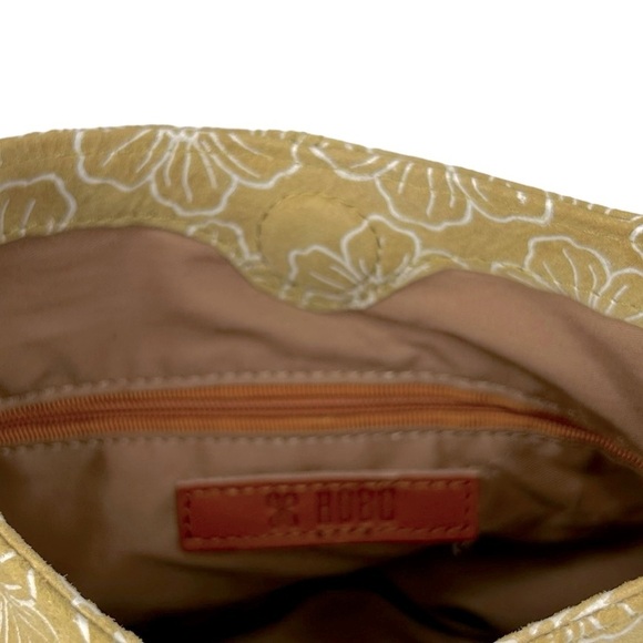 HOBO Crossbody bag Small Pier Printed Leather Floral Magnetic closure Like new - Picture 12 of 13